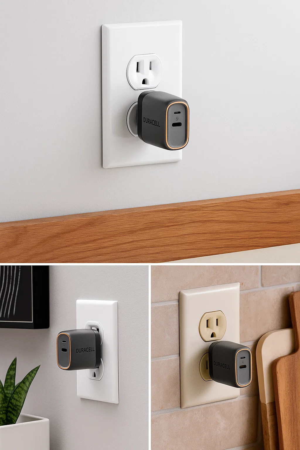 Duracell 20W Foldable Wall Charger