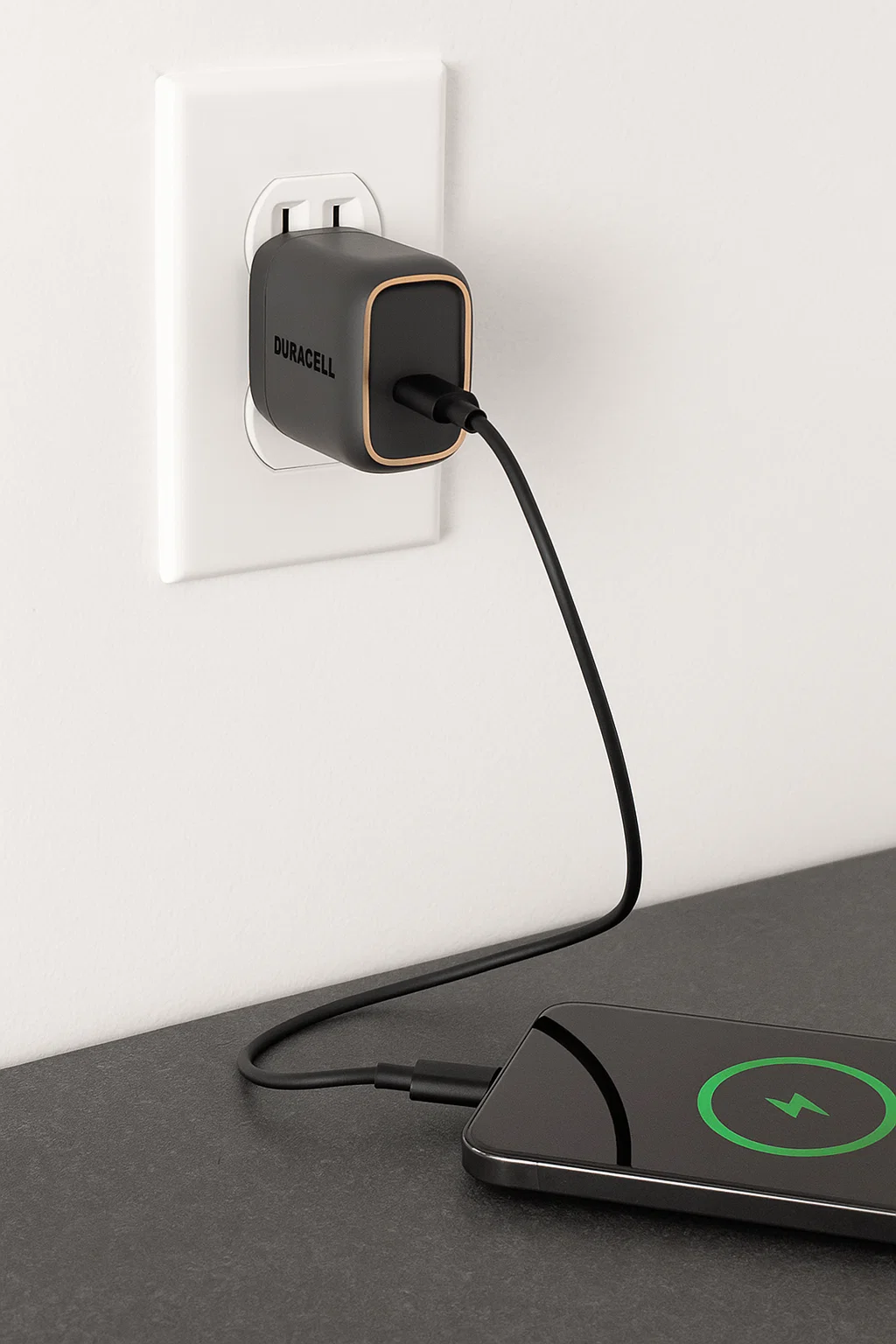 Duracell 20W Foldable Wall Charger