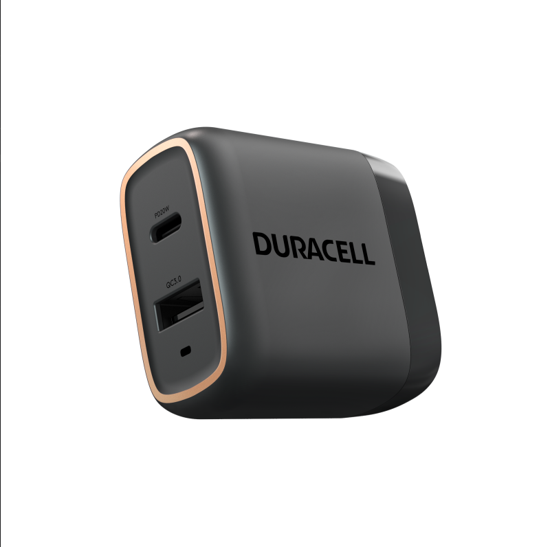 Duracell 38W Foldable Wall Charger