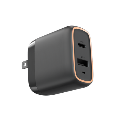 Duracell 38W Foldable Wall Charger